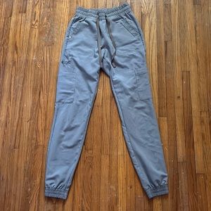 XXS Figs Dark Space Gray Joggers